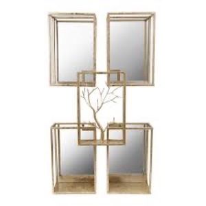 A&B Home Tawa Mirrored Wall Accent